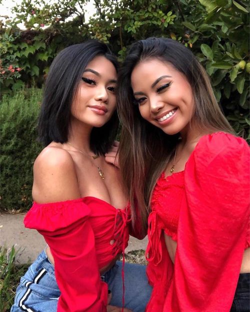 world-of-asian-beauties:  💋 @ohheyitsivy  💋 Best friends, sisters, or both? 👭  https://www.instagram.com/p/B4y18PIAZdJ/?igshid=1m7ma6vo7gzsv
