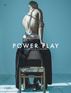 little-ger: Joshua Trusty in “Power Play” by Florian Joahn for Risk Magazine