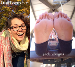 danibbarefeet:  sexy dani bogus soles! she is a true foot fetish babe! 
