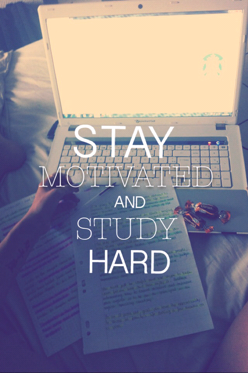 Studying with motivation