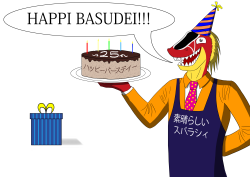 HAPPI BASUDEI TO YUUUU HAPPI BASUDEI TO YUUUU HAPPI BASUDEI HAPPI BASUDEI  HAPPI BASUDEI TO YUUUU  Enjoy your birthday! and best wishes from Kousei Gabugami OMEDETOU! 