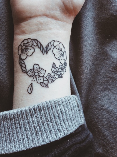 wrist tattoo on Tumblr