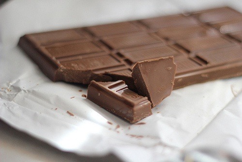 Chocolate bars taste nice