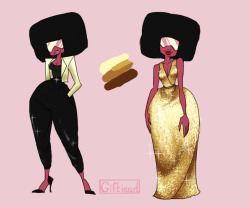 giftieart:  Garnet is a babe and no one can convince me otherwise. Bit of a sketch dump of Garnet in Estelle’s(her voice actress) outfits!  &lt; |D&rsquo;&ldquo;&rsquo;