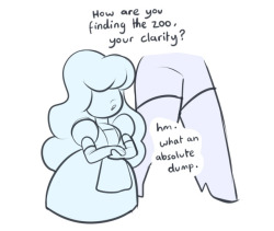 mrhaliboot: Steven Universe except sapphire says what she’s thinking and occasionally swears.