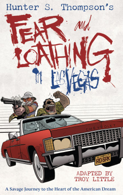 comixology:  Hunter S. Thompson’s Fear and Loathing in Las VegasIn proud partnership with the Hunter S. Thompson Estate, Top Shelf Productions is pleased to announce Fear and Loathing in Las Vegas, a delightfully bonkers graphic novel by Eisner-nominated