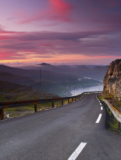 travelingcolors:  Hillside Road | Faroe Islands (by Bjartur Vest) 