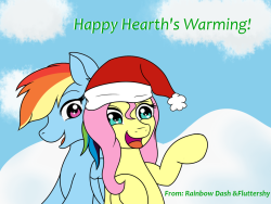 ask-confident-fluttershy:  ((Hope you all have a wonderful holiday! May you all be fortunate to spend time with friends and family this Christmas. If you know someone who isn’t that fortunate be that friend! :) Take care my lovelies. ))  &lt;3