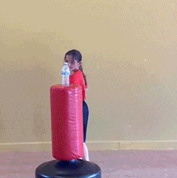funnyandhilarious:  The Karate Girl Don’t forget to share us to your friends