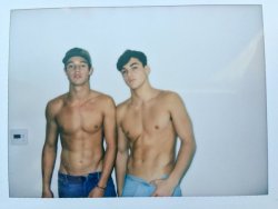 hotbodyboyz:  Cameron Dallas &amp; The Dolan Twins Shirtless 