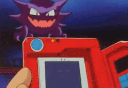 pokemon-global-academy:  Haunter (ゴースト):  If you get the feeling of being watched in darkness when nobody is around, Haunter is there. 
