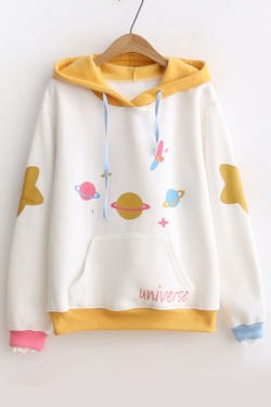 jollyclover:  Choicest Hoodies &amp; Sweatshirts (Up to 73% off)Cartoon Universe // Cartoon FoxEmbroidery Floral // Embroidery FloralI’m Freaking Cold // BABY GIRLBTS Pattern // Doughnut PrintFloral Embroidered // Pineapple EmbroideredWorldwide shipping