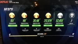 craftydragonlight:  heroes-never-aaaugh: volskaya-shitdustries:  just got out of a 40 minute game with mercy  Fucking incredible  Mercy? more like Merciless 