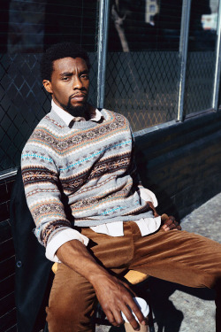 theavengers: Chadwick Boseman photographed by Bjorn Iooss for MR PORTER