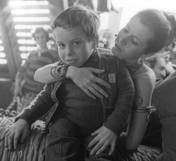 x-cetra:  11-year-old Warwick Davis and Carrie Fisher  “George Lucas, the creator of Star Wars, gave me the part of Wicket, the Ewok who has a five-minute scene with Carrie Fisher. Wicket finds Carrie, as Princess Leia, unconscious after she crashes