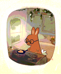 everydaylouie:  breakfast bunny 