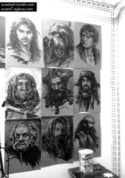 evankart:  Company of Thorin Oakenshield(15/09) haha, I lost 3 followers today. It’s because icon thing? Mysterious… :)  OH MY GOSH OIN AND DORI LOOK AMAZING.  Also, I&rsquo;d love a print of Dwalin my goodness.