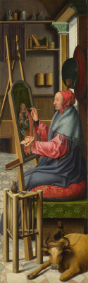 koredzas: Follower of Quinten Massys (1466 - 1530) - Saint Luke Painting the Virgin and Child 