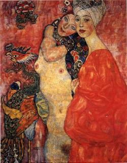 wasbella102:  The Woman Friends - Gustav Klimt 