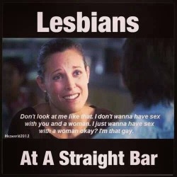 lesbian-geek:Don’t get excited I’m a real lesbian.