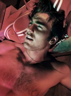 steel-magn0lia:  joomju:  chaneladdict:  aestheticsofmale:  Flashback. Actor Chris Evans for Flaunt Magazine.  Rule 1. Always reblog Chris’ softcore porn phase.  The thing about this photoset is that Evans is a passive subject for the camera. Most photos