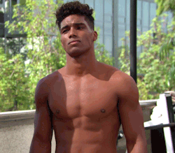 gaymerwitttattitude:  Rome Flynn as Zende Forrester Dominguez (The Bold &amp; The Beautiful)