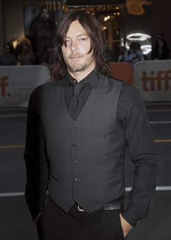 reedusnorman:  Norman Reedus attends the world premiere of Sky at TIFF on 16 September 2015 