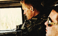 skarsgardaddict:  ”They thought they were gonna get the drop on the Iceman? Fuck, no! The Iceman can see you before you even know you’re there.” - Generation Kill (2008) 
