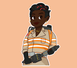 jomiancu:  I drew Leslie Jones’ character from Ghostbusters because she’s amazing and deserves better. 