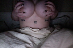 amyleemcg:  squeeze your own titties from time to time