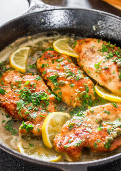 do-not-touch-my-food:  Lemon Chicken Piccata