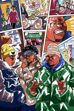 RE-ENTERING THE 36 CHAMBERS (via noiseymusic) Words by twitt // Illustrations by @JaeilCho1 I hated Enter the Wu-Tang (36 Chambers) the first time I heard it. “What the fuck is this?” I thought, while playing it on the stereo in the living room at