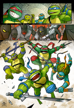 :  Teenage mutant ninja turtles test page 5 by ~OSK-studio 