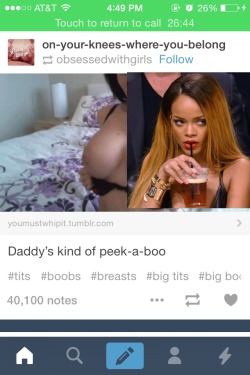 shamelessbabydoll:What is my phone doing?  Rihanna is judging my dash *sips tea*  Maybe she&rsquo;s just curious :P