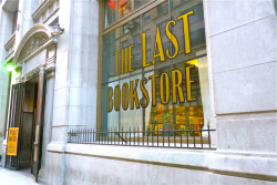 an-excess-of-tennant:  hands-in-the-air:  The Last Bookstore in downtown L.A., California’s largest independent bookseller.  I WANT TO GO HERE JACKY LET’S DO IT 