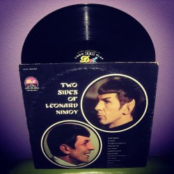 justcoolrecords:  Oh yes my friends, just listed. #vinyl #records #scifi #folk #60s #startrek #leonardnimoy