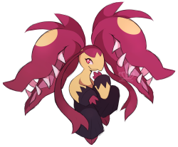 i got commissioned to draw a shiny mega mawile, first time drawing them, really excited tho since its one of my favorite pokemon !