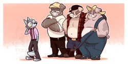eclipticafusion:  The three little pigs and the big bad wolf (retold) 