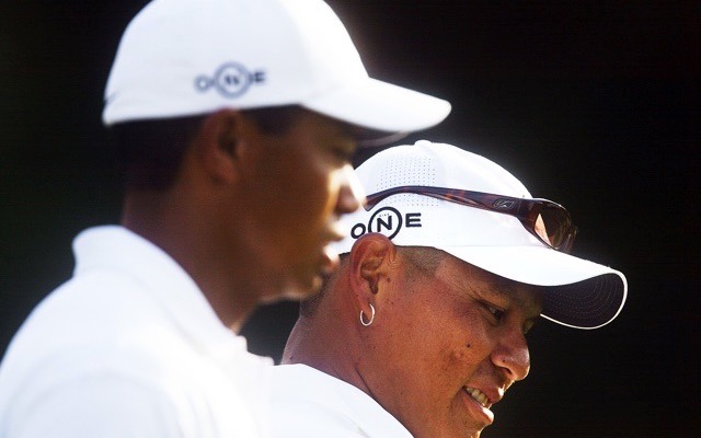 Tiger Woods and Notah Begay, still buddies. (Getty Images)