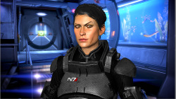 Well With Cassandra also owend By (BioWare ) i thought i do an render of Her as an &ldquo;New Commander &rdquo; ? Teeeeeheee ! by Joining The &ldquo;N7 Programe !? Teeehee !  Cassandra and Female Shepard are owend By (BioWare Corp/EA!) (BioWare !)