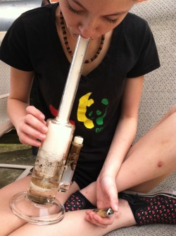 ganja-forevermore:  ganja-forevermore:  le bong rips  yay, me on my dash again :)