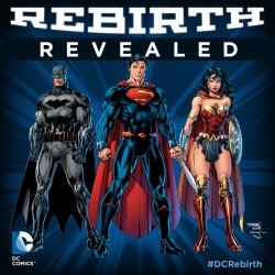 rcbot:  DC REBIRTH - Jim Lee   Man, that Superman costume looks so much better, well all of them.