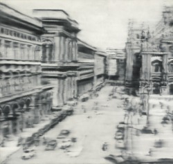 Gerhard Richter (Dresden 1932), Domplatz, Mailand (Piazza del Duomo, Milano / Cathedral Square, Milan), 1968, oil on canvas, 275 cm x 290 cm