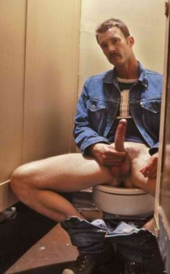 jasonmighwanna:homotoiletsex:  truckercock:  Looks like a lot of the truckers I’ve sucked off, so let’s post it.   Goddamn… I’d love to be on the other side of that wall.   this is why I stop at roadside rest stops on trips..  