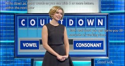 d-y-l-d-o-m:  Rachel Riley, other celeb captions, (interactive, word games)