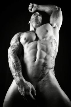 bigfatmalebutts:  Male Perfection #Nude #Bodybuilder #Photography #Tattoo #Hunk #Cock #Muscle #Hot