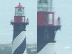 unexplained-events: St. Augustine Lighthouse A personal favorite of ours and one place we have visited numerous times is the St. Augustine Lighthouse in Florida. The above two pictures are of paranormal entities that were caught in the lighthouse. The