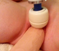 redsboxxx:  This is what happens when I’m missing hubby extra….my poor pussy and clit are tingling, hehe!! Hubby thought you might all want to see what he does to me, even when he’s not home. 