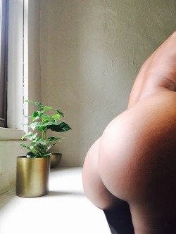 floozyfumes:The mothers of nature. A black woman and a plant. (I’m fake deep but proud of my rump too) 😩😂😭
