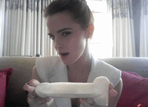 misswatsonssissyhandmaid-reblogs:“Ta-dah!” she exclaimed presenting the large, cock shaped piece of silicone she’d been hiding behind her back. “Happy birthday, darling.”You gawked at the sex toy unable to find the words.It had already been